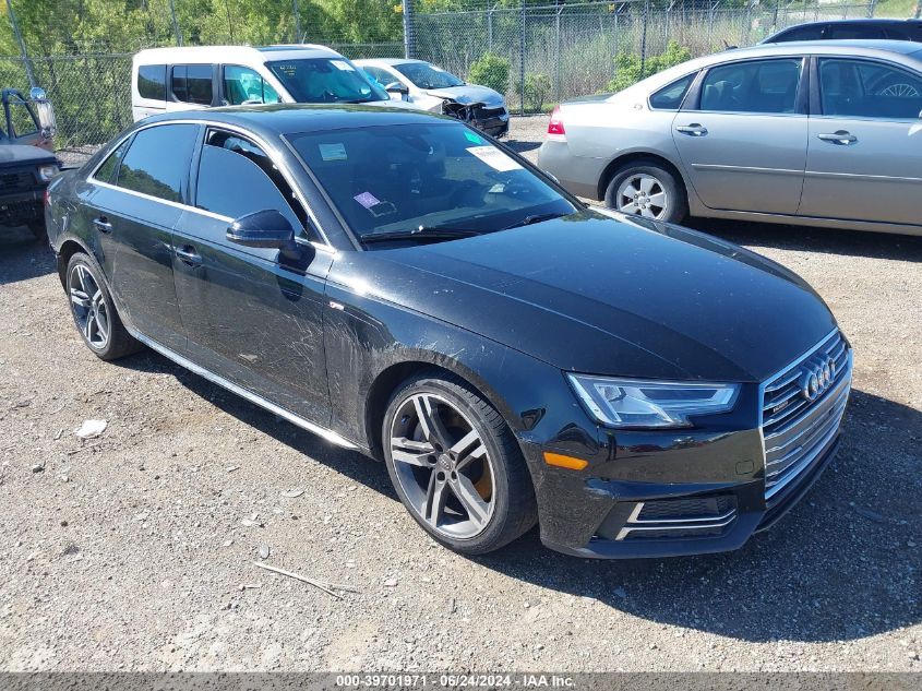 2017 AUDI A4 PREMIUM PLUS