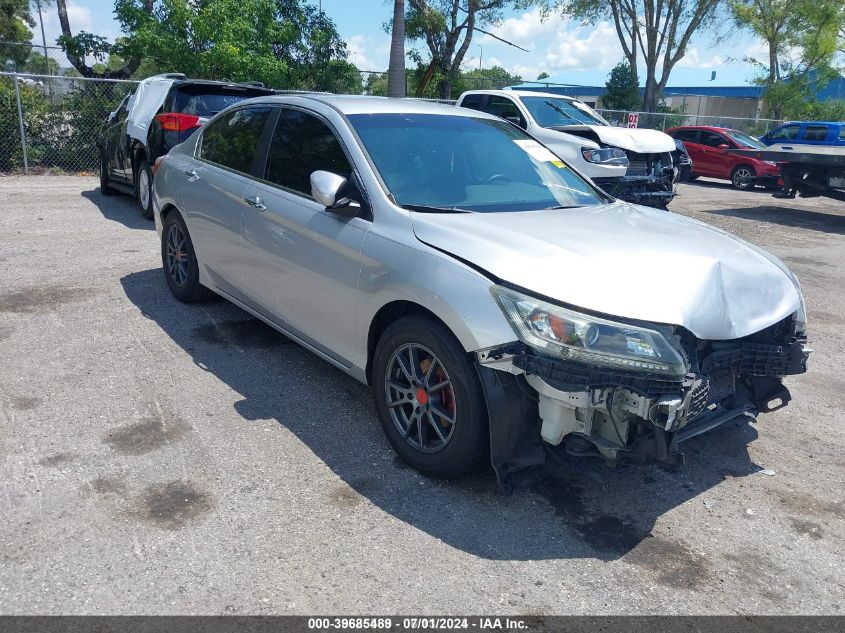 2013 HONDA ACCORD LX