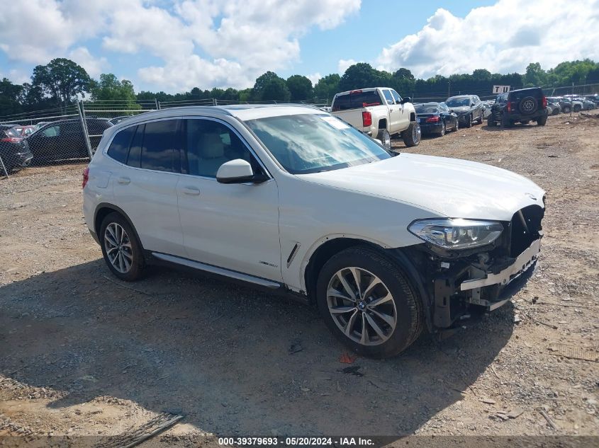 2018 BMW X3 XDRIVE30I