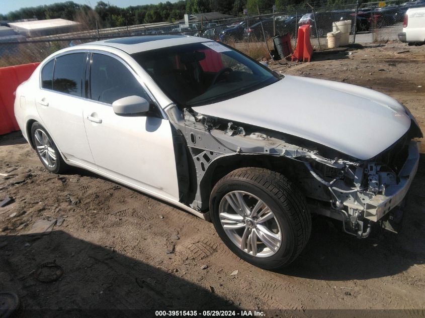 2012 INFINITI G37 JOURNEY