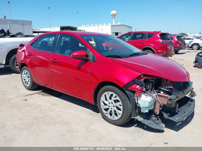 2017 TOYOTA COROLLA LE