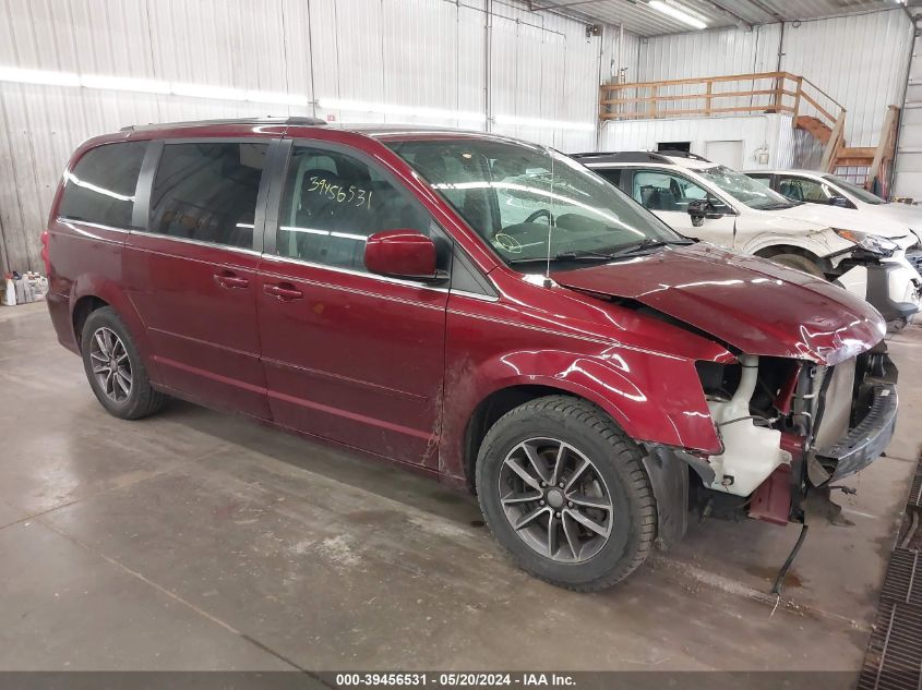 2017 DODGE GRAND CARAVAN SXT