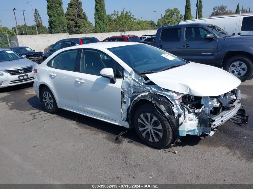 2022 TOYOTA COROLLA HYBRID LE