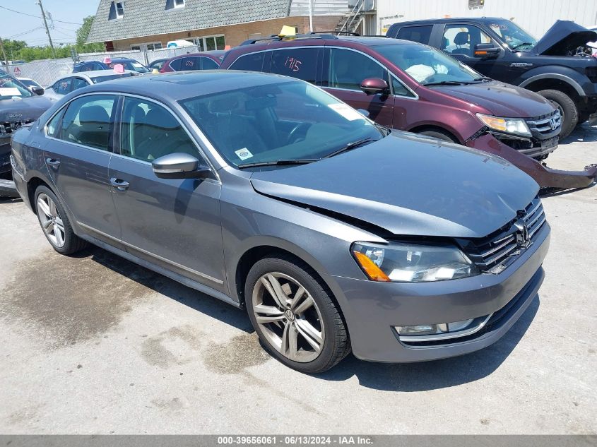 2014 VOLKSWAGEN PASSAT 2.0L TDI SEL PREMIUM