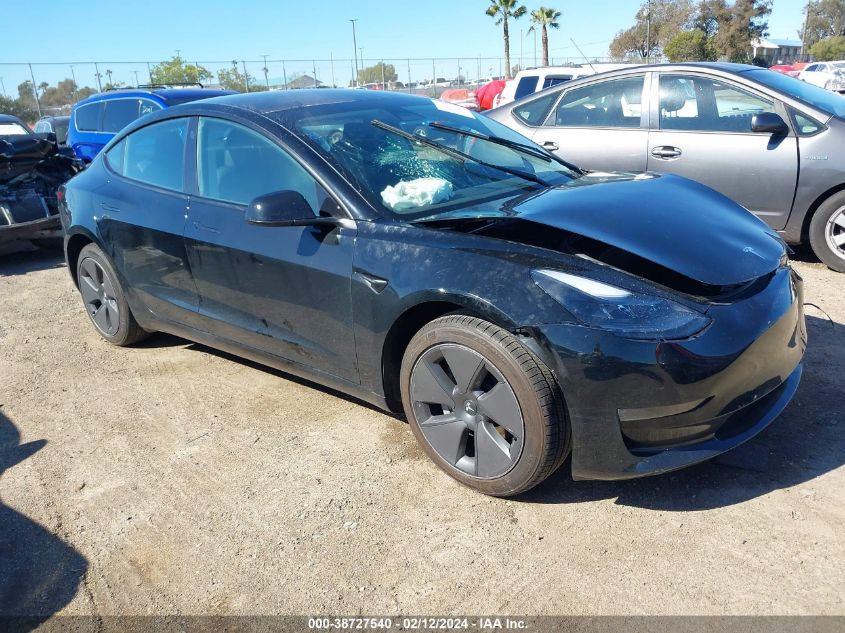 2023 TESLA MODEL 3 REAR-WHEEL DRIVE