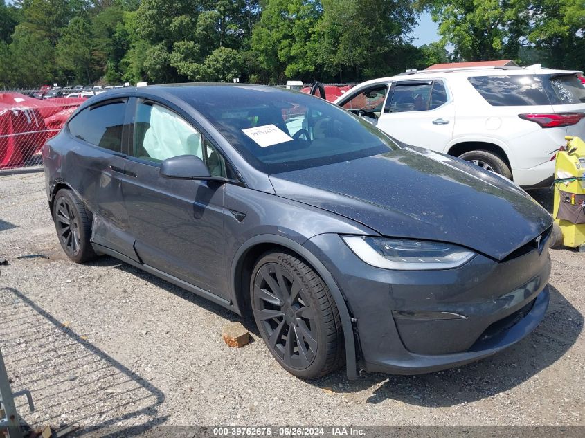 2022 TESLA MODEL X PLAID TRI MOTOR ALL-WHEEL DRIVE