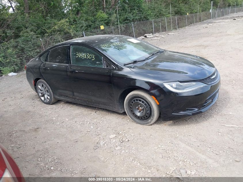 2015 CHRYSLER 200 S