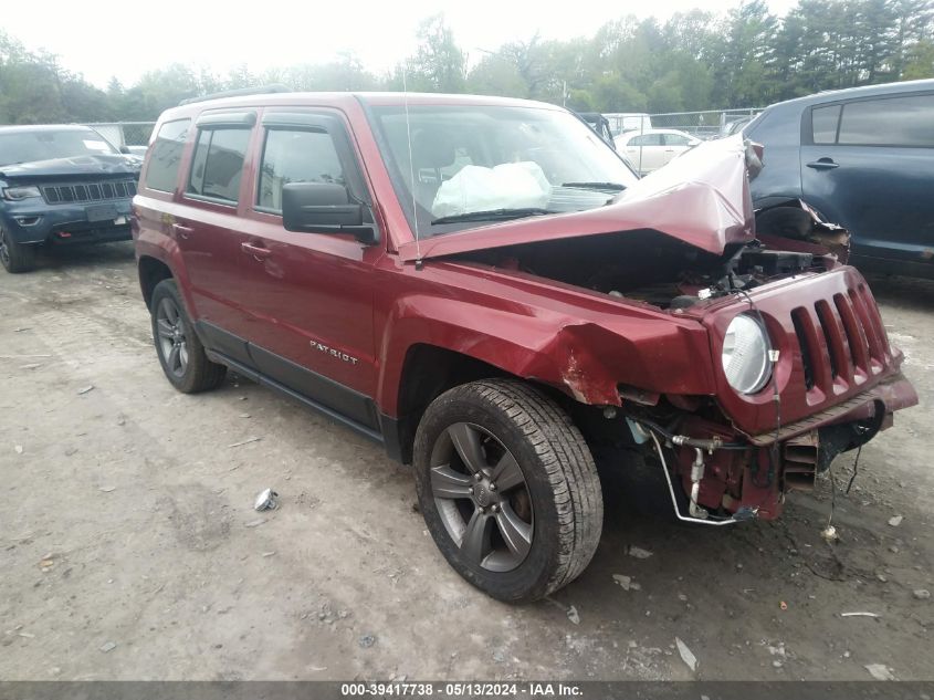 2015 JEEP PATRIOT HIGH ALTITUDE EDITION