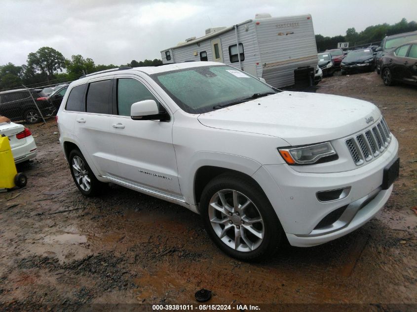 2016 JEEP GRAND CHEROKEE SUMMIT