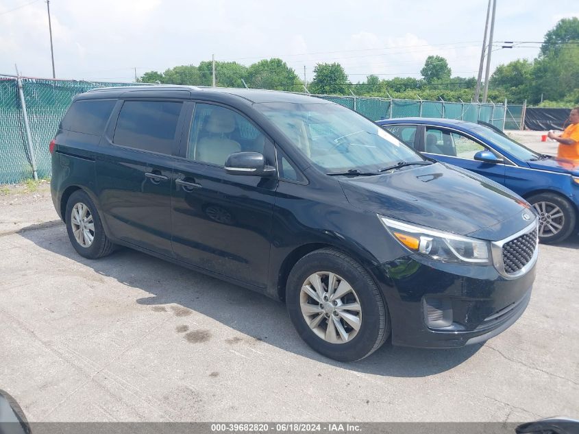 2016 KIA SEDONA LX