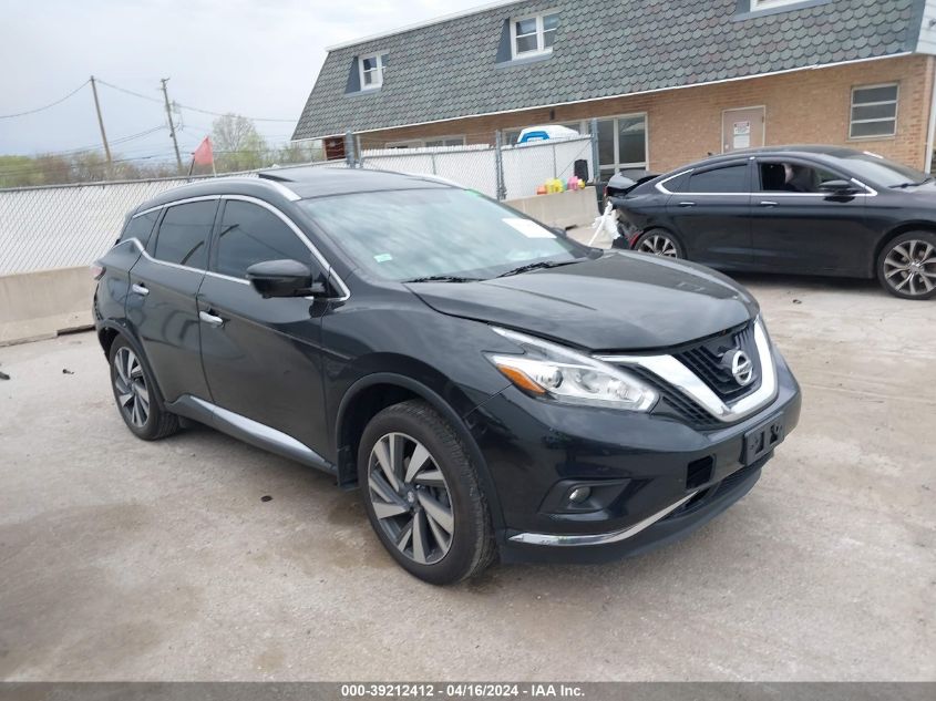 2017 NISSAN MURANO PLATINUM