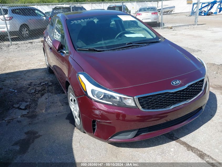 2017 KIA FORTE LX