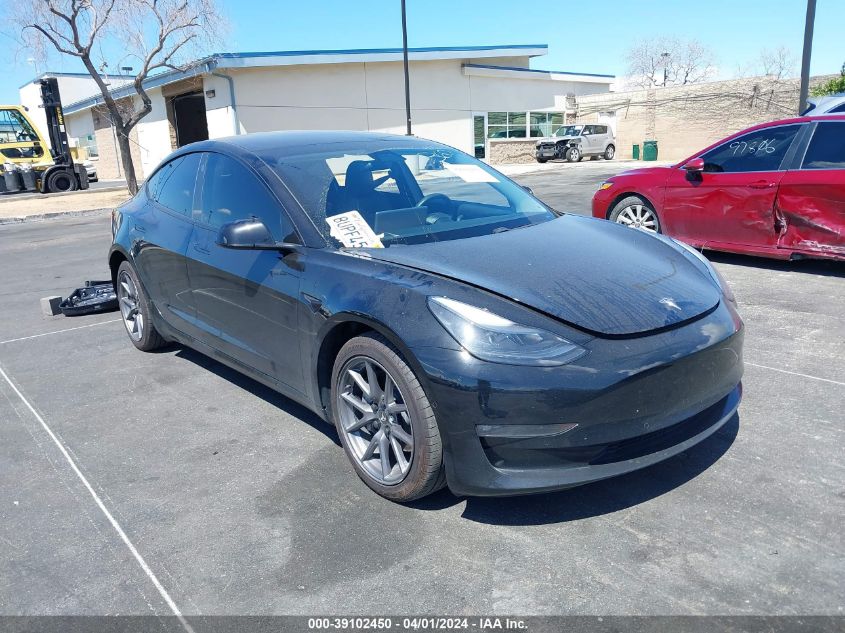 2021 TESLA MODEL 3 LONG RANGE DUAL MOTOR ALL-WHEEL DRIVE