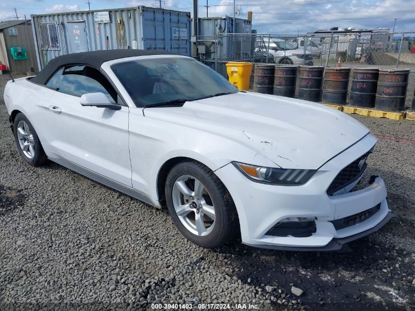 2016 FORD MUSTANG V6