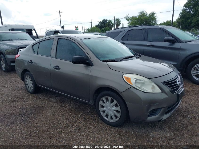 2013 NISSAN VERSA 1.6 S+