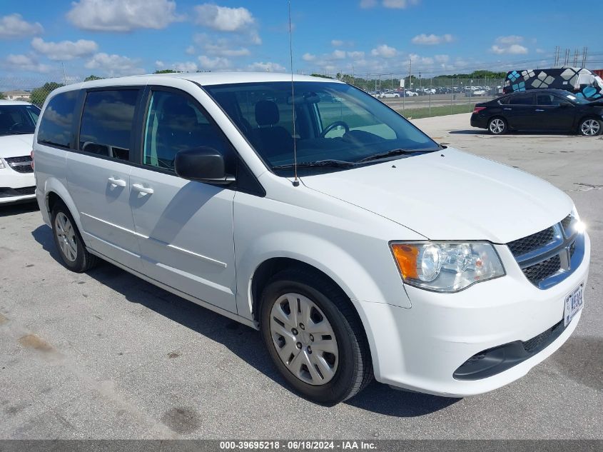 2016 DODGE GRAND CARAVAN SE