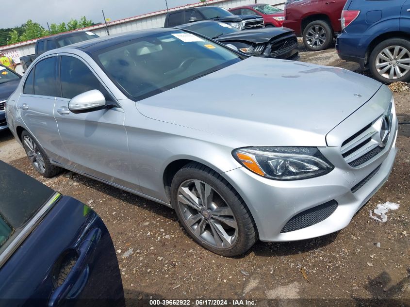 2015 MERCEDES-BENZ C 300 4MATIC/LUXURY 4MATIC/SPORT 4MATIC