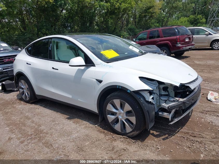 2022 TESLA MODEL Y LONG RANGE DUAL MOTOR ALL-WHEEL DRIVE