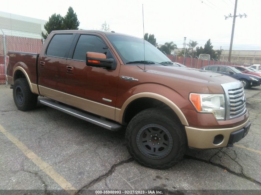 2011 FORD F-150 LARIAT