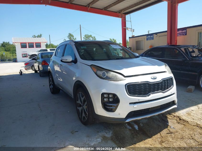 2017 KIA SPORTAGE SX TURBO