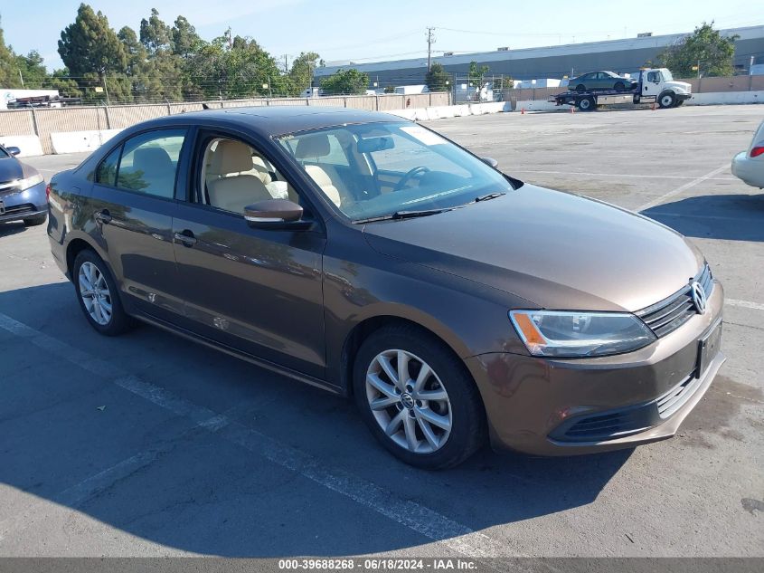 2012 VOLKSWAGEN JETTA 2.5L SE