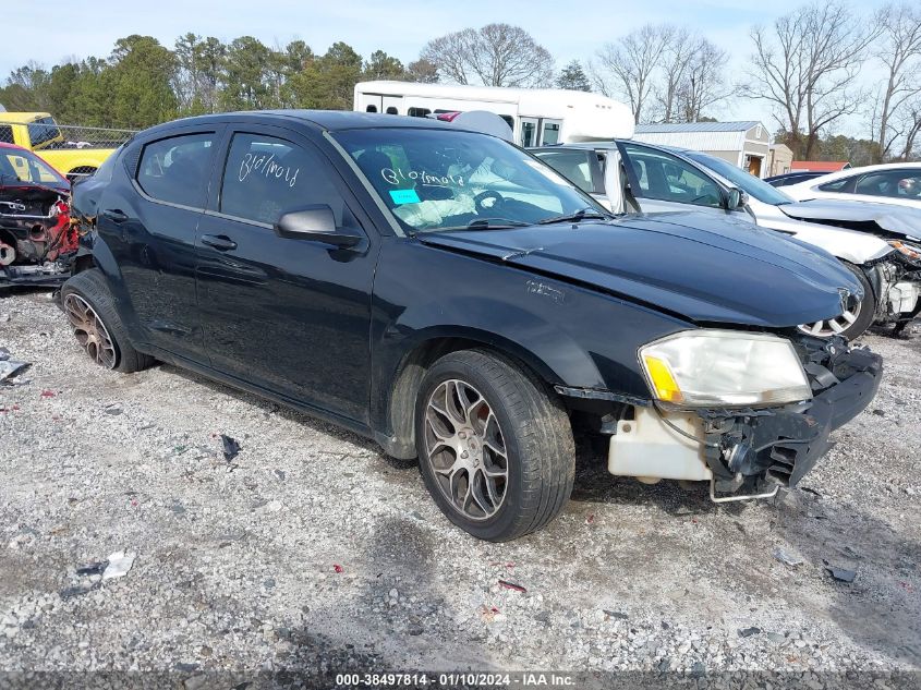 2013 DODGE AVENGER SE