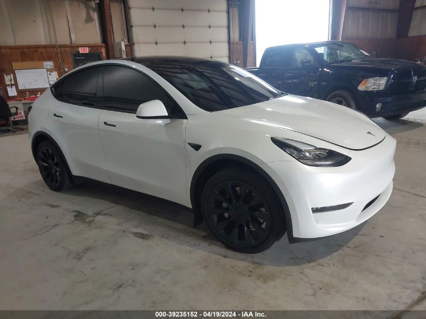 2020 TESLA MODEL Y LONG RANGE DUAL MOTOR ALL-WHEEL DRIVE