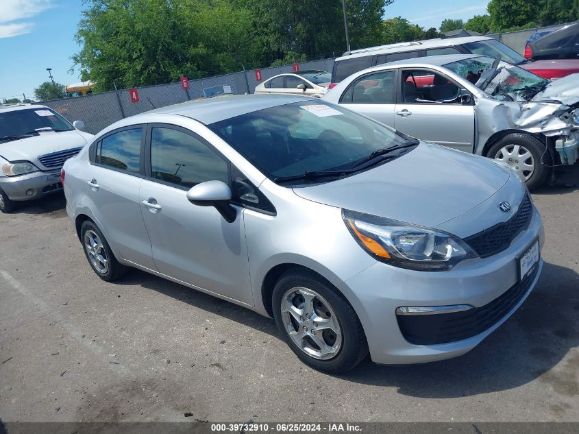 2016 KIA RIO LX