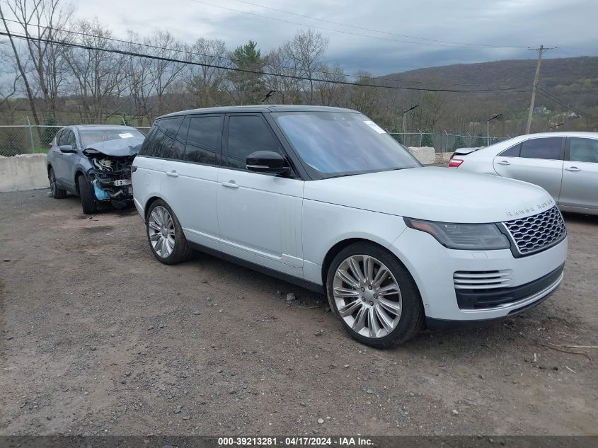 2019 LAND ROVER RANGE ROVER 5.0L V8 SUPERCHARGED