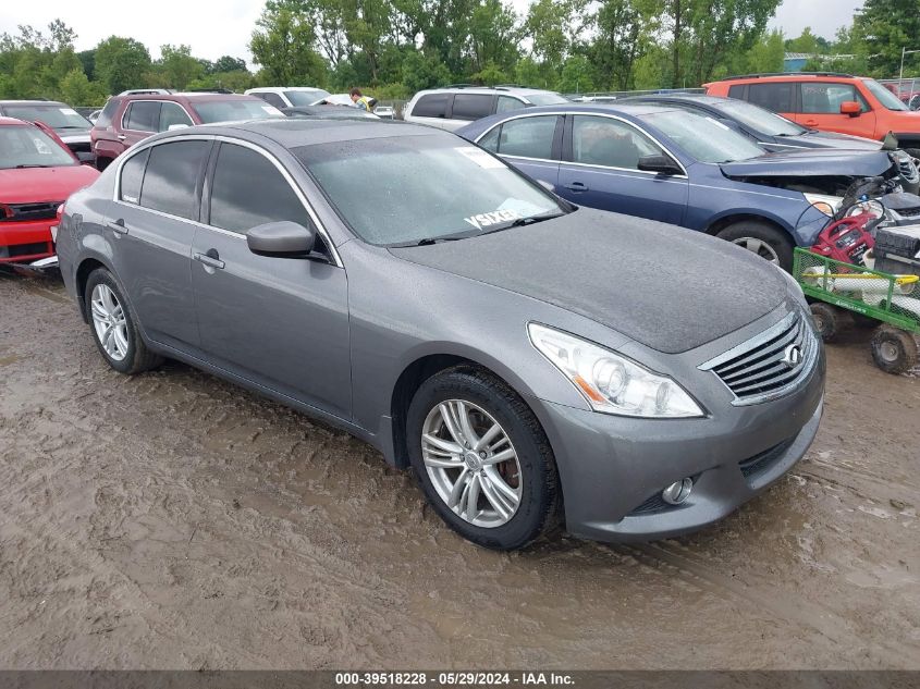 2012 INFINITI G37X