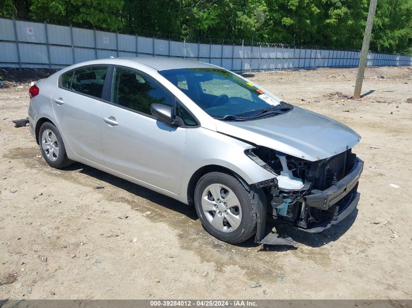 2017 KIA FORTE LX