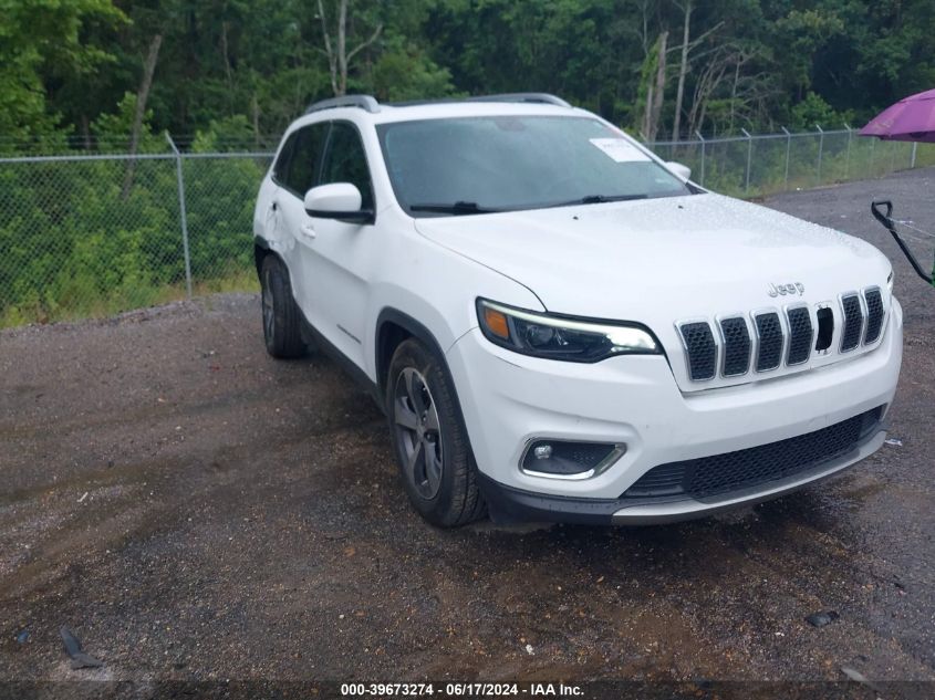 2019 JEEP CHEROKEE LIMITED 4X4