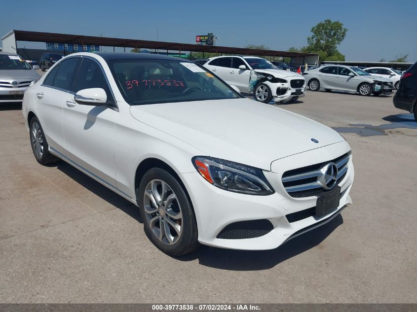 2015 MERCEDES-BENZ C 300 4MATIC/LUXURY 4MATIC/SPORT 4MATIC