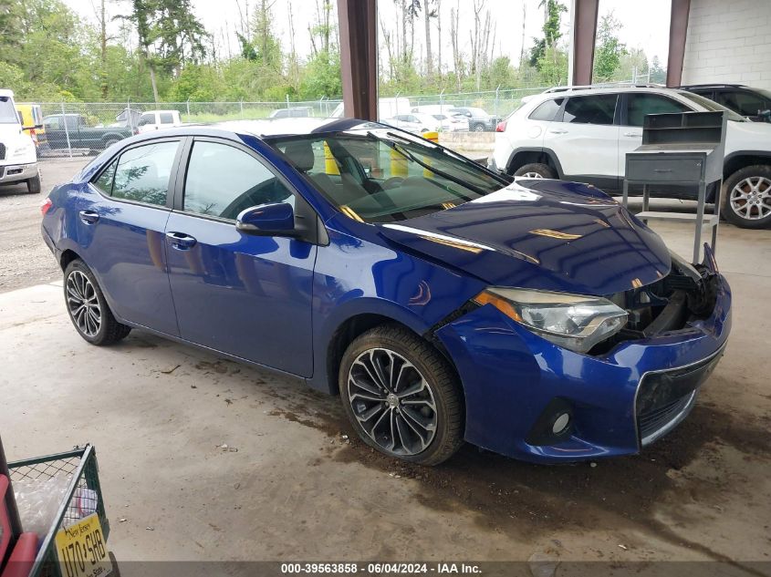 2014 TOYOTA COROLLA S PLUS