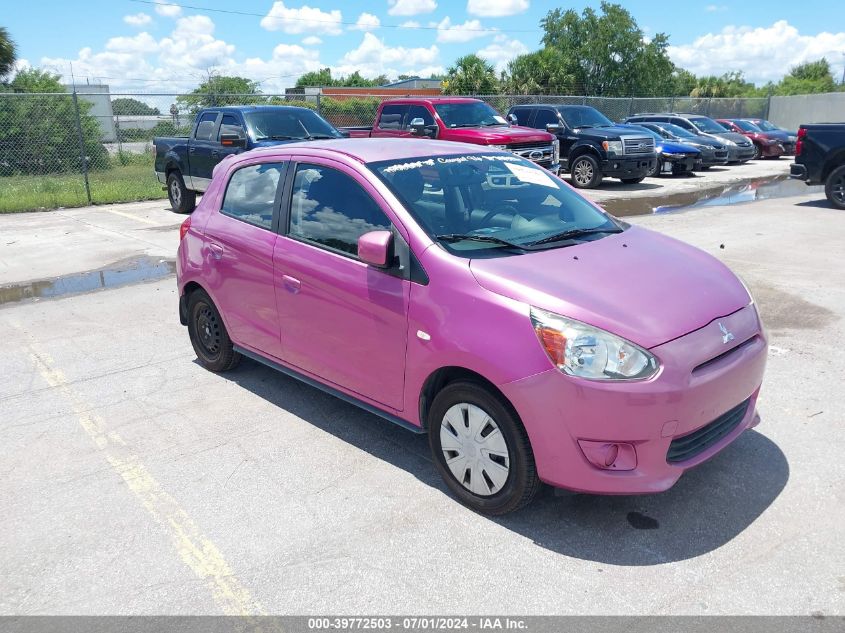 2015 MITSUBISHI MIRAGE DE/RF