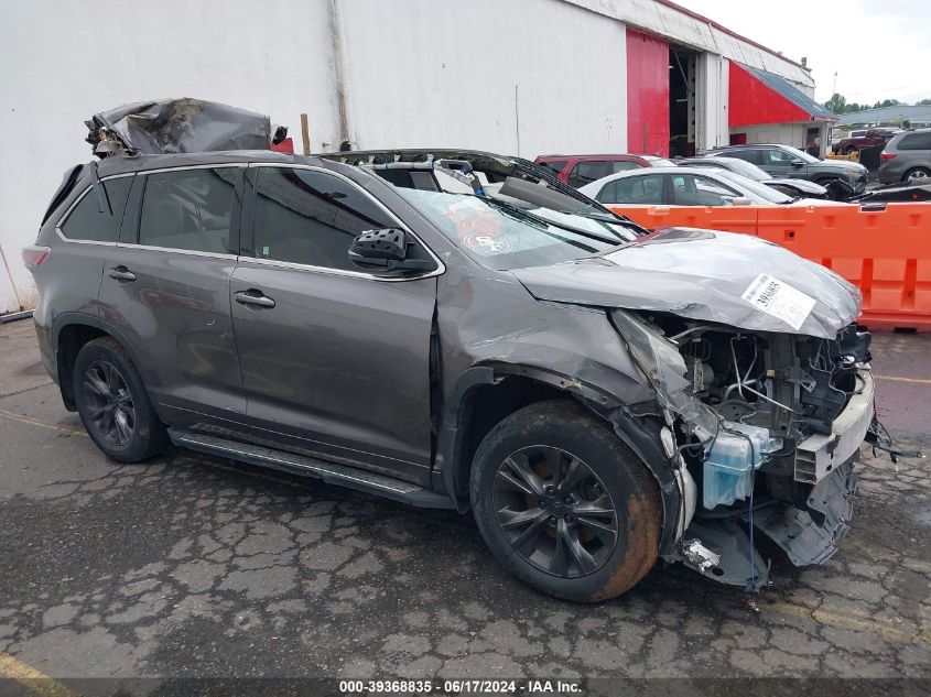 2016 TOYOTA HIGHLANDER LE PLUS V6