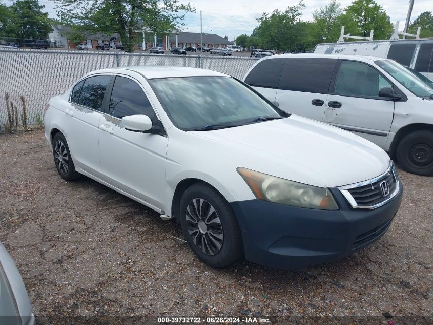 2010 HONDA ACCORD 2.4 LX