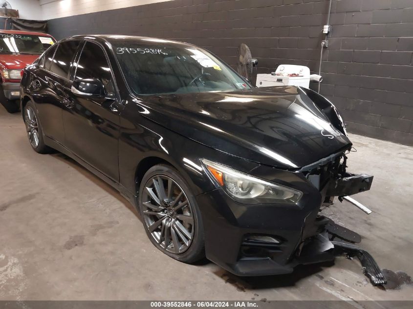 2016 INFINITI Q50 3.0T RED SPORT 400