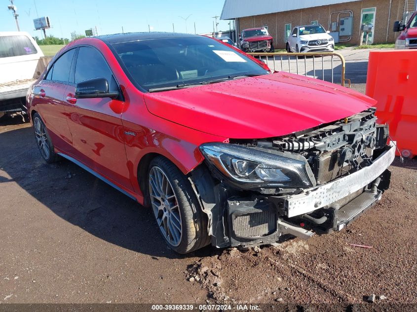 2017 MERCEDES-BENZ AMG CLA 45 4MATIC