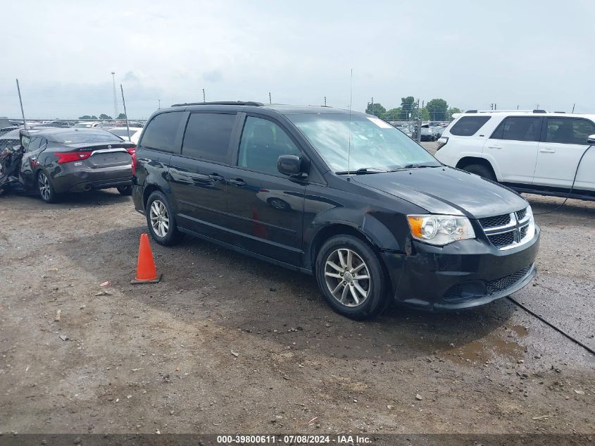 2016 DODGE GRAND CARAVAN SXT