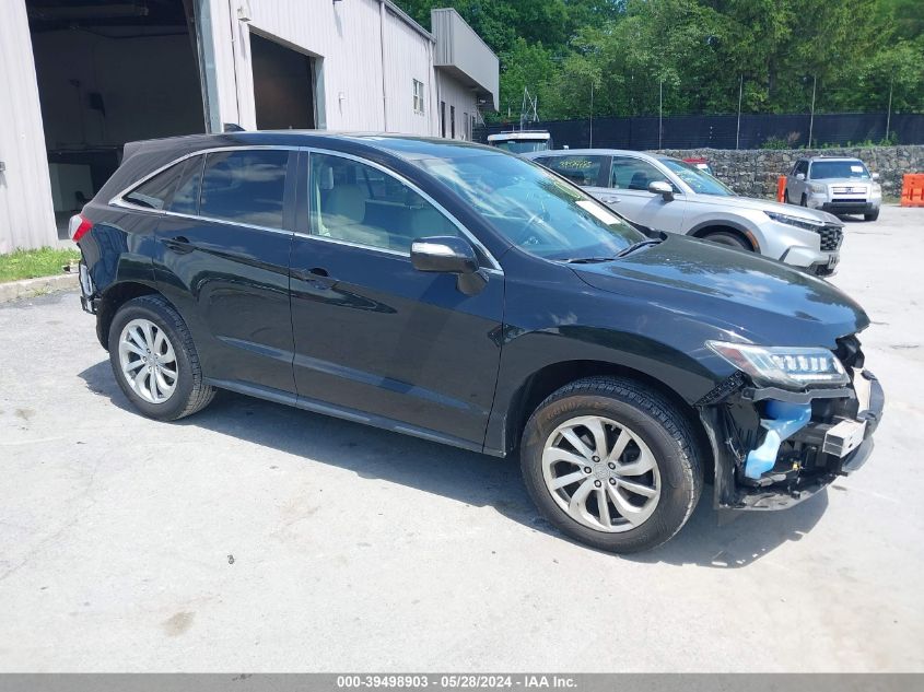 2016 ACURA RDX TECHNOLOGY   ACURAWATCH PLUS PACKAGES/TECHNOLOGY PACKAGE