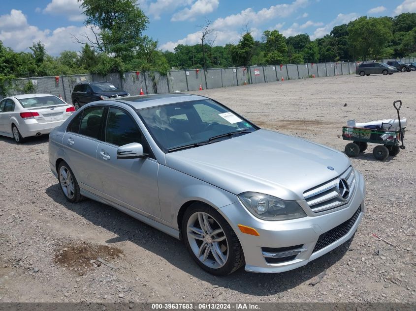 2012 MERCEDES-BENZ C 300 LUXURY 4MATIC/SPORT 4MATIC