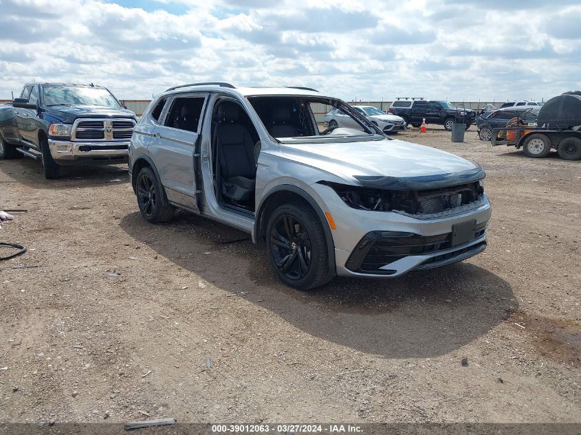 2023 VOLKSWAGEN TIGUAN 2.0T SE R-LINE BLACK