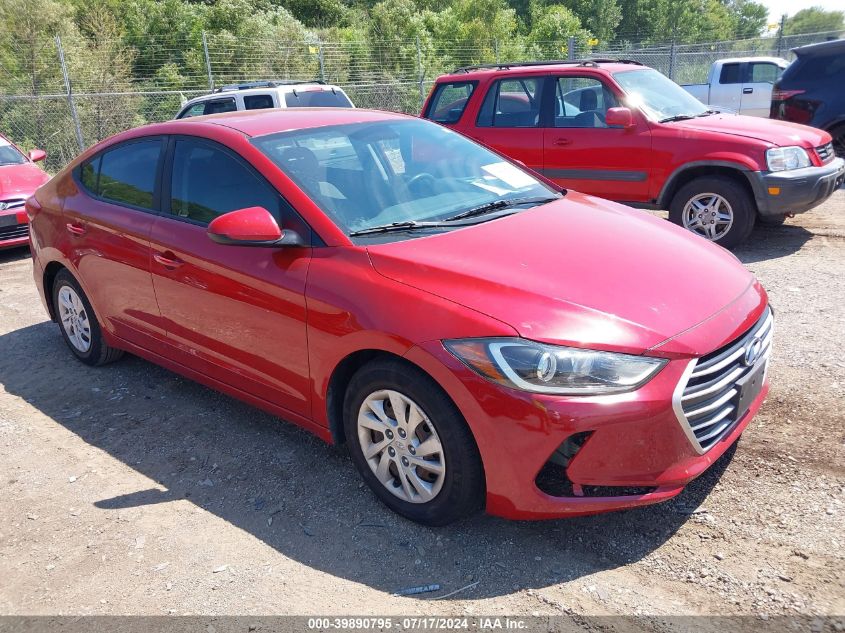 2017 HYUNDAI ELANTRA SE