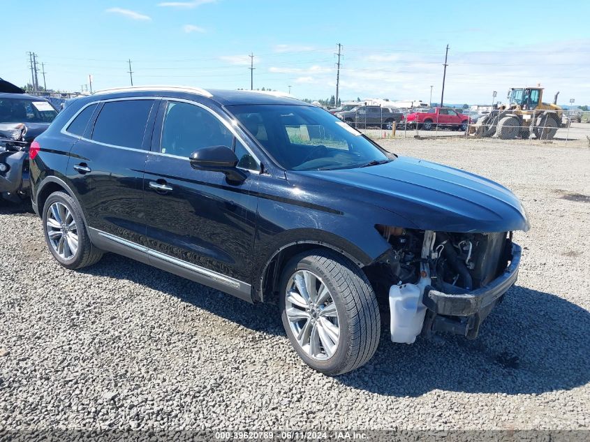 2016 LINCOLN MKX RESERVE