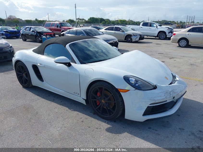 2019 PORSCHE 718 BOXSTER GTS