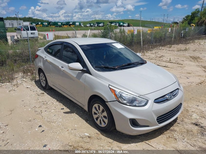 2016 HYUNDAI ACCENT SE