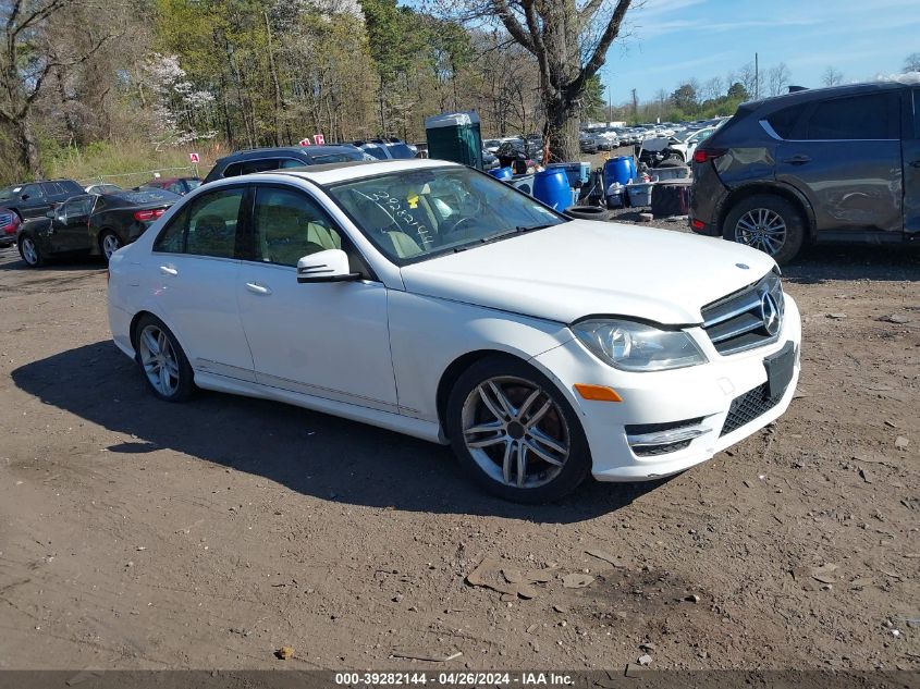 2014 MERCEDES-BENZ C 300 LUXURY 4MATIC/SPORT 4MATIC