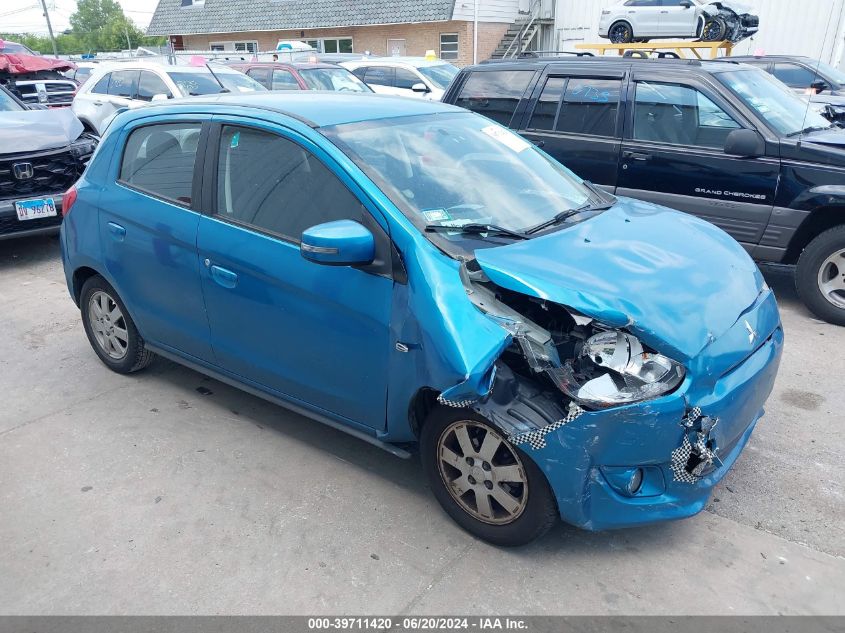 2015 MITSUBISHI MIRAGE ES