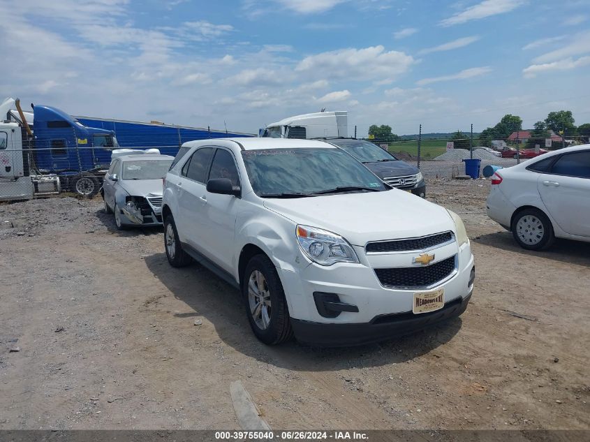 2012 CHEVROLET EQUINOX LS